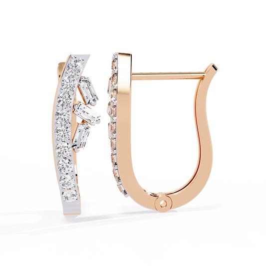 Luminous Arc Lab Grown Diamond Earrings
