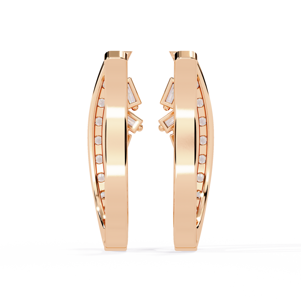 Luminous Arc Lab Grown Diamond Earrings