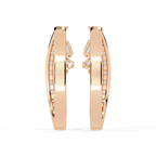 Luminous Arc Lab Grown Diamond Earrings