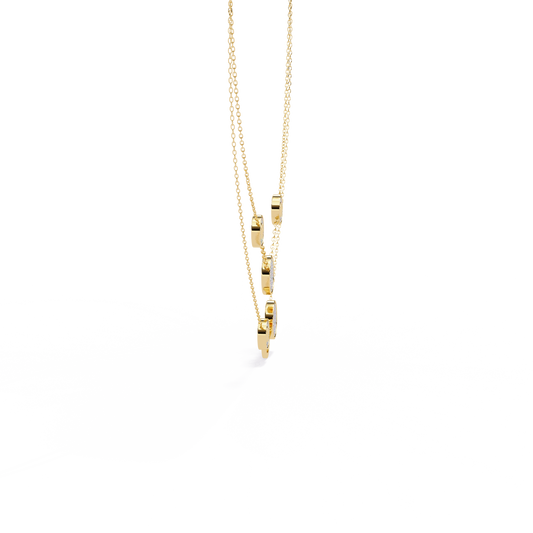 Luna Orbit Double Layer Lab-Grown Diamond Necklace