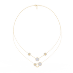 Luna Orbit Double Layer Lab-Grown Diamond Necklace