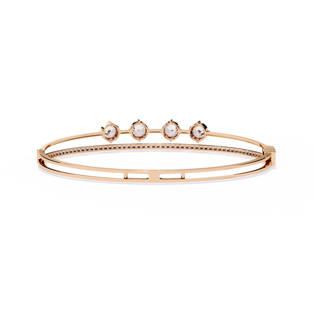 Luna Quartet Lab Grown Diamond Bracelet