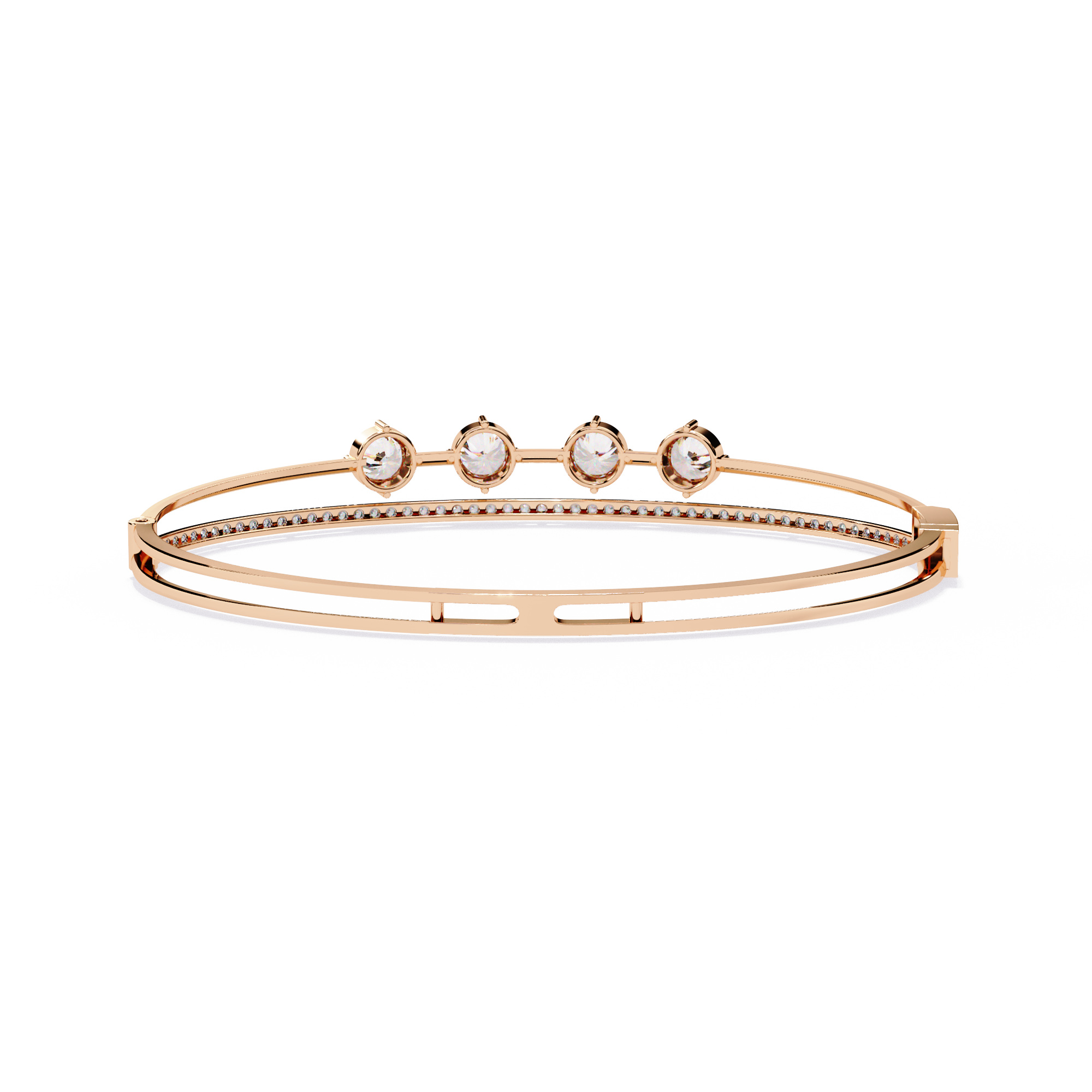 Luna Quartet Lab Grown Diamond Bracelet