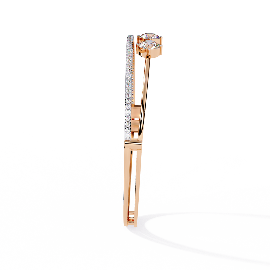 Luna Quartet Lab Grown Diamond Bracelet