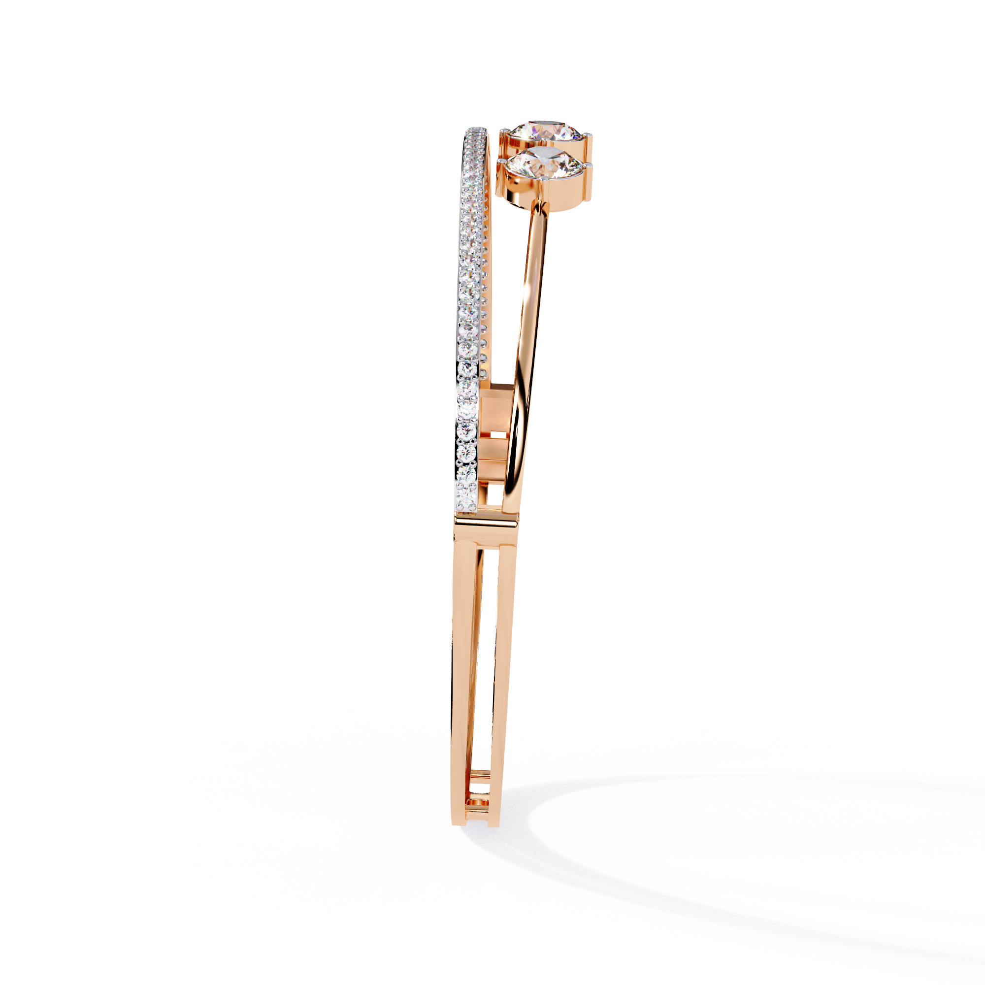 Luna Quartet Lab Grown Diamond Bracelet