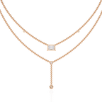 Lyra Cascade Diamond Necklace