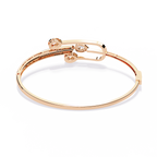 Modern Muse Pear & Pavé Diamond Bracelet