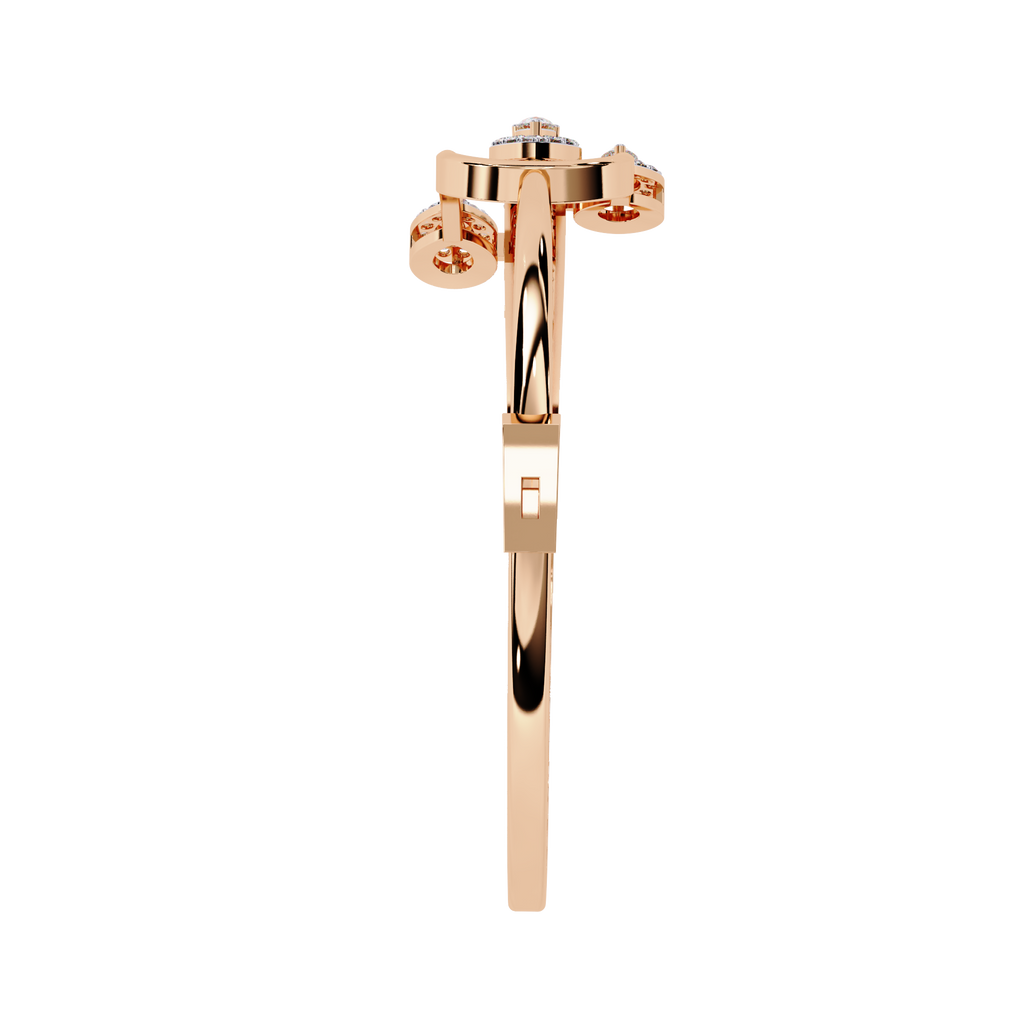 Modern Muse Pear & Pavé Diamond Bracelet