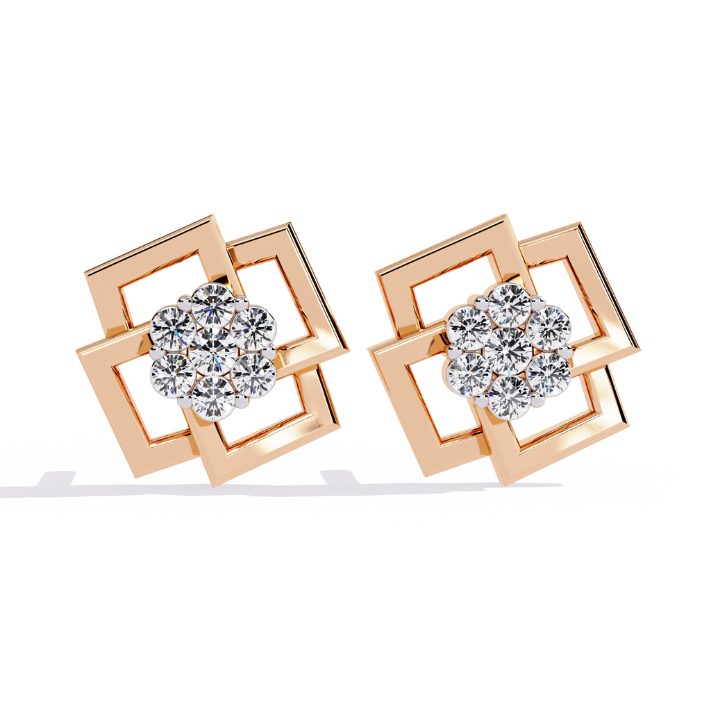 Nexa Deco Stud Earrings