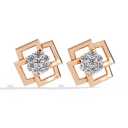 Nexa Deco Stud Earrings