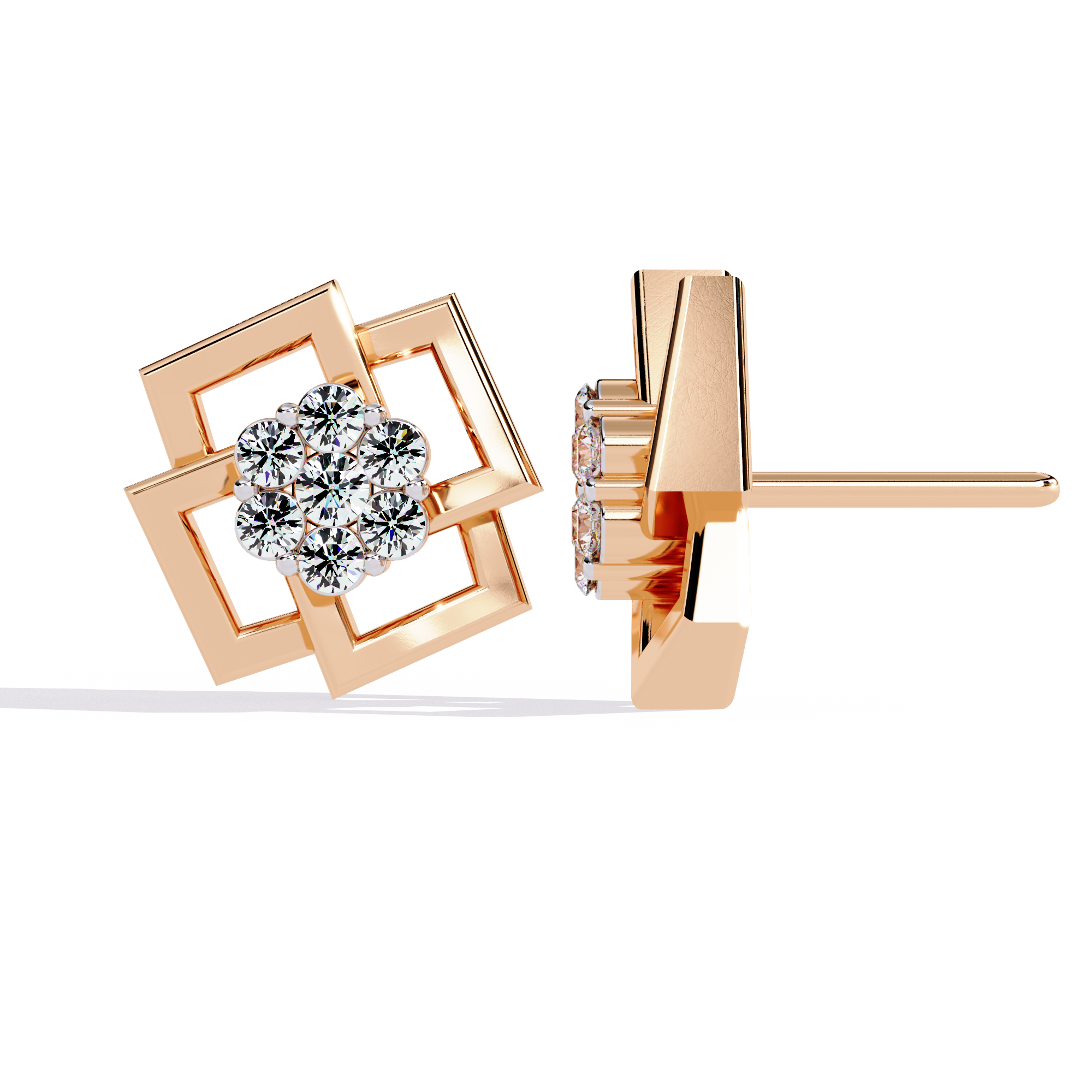 Nexa Deco Stud Earrings