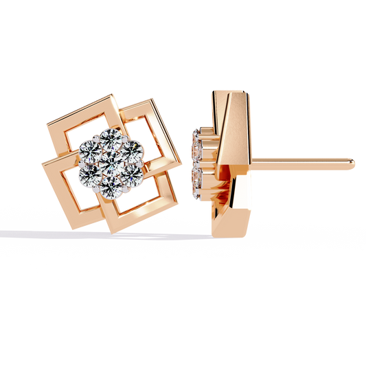 Nexa Deco Stud Earrings