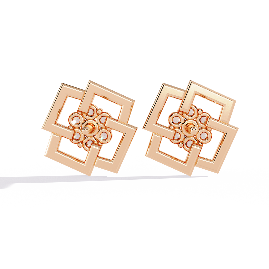 Nexa Deco Stud Earrings