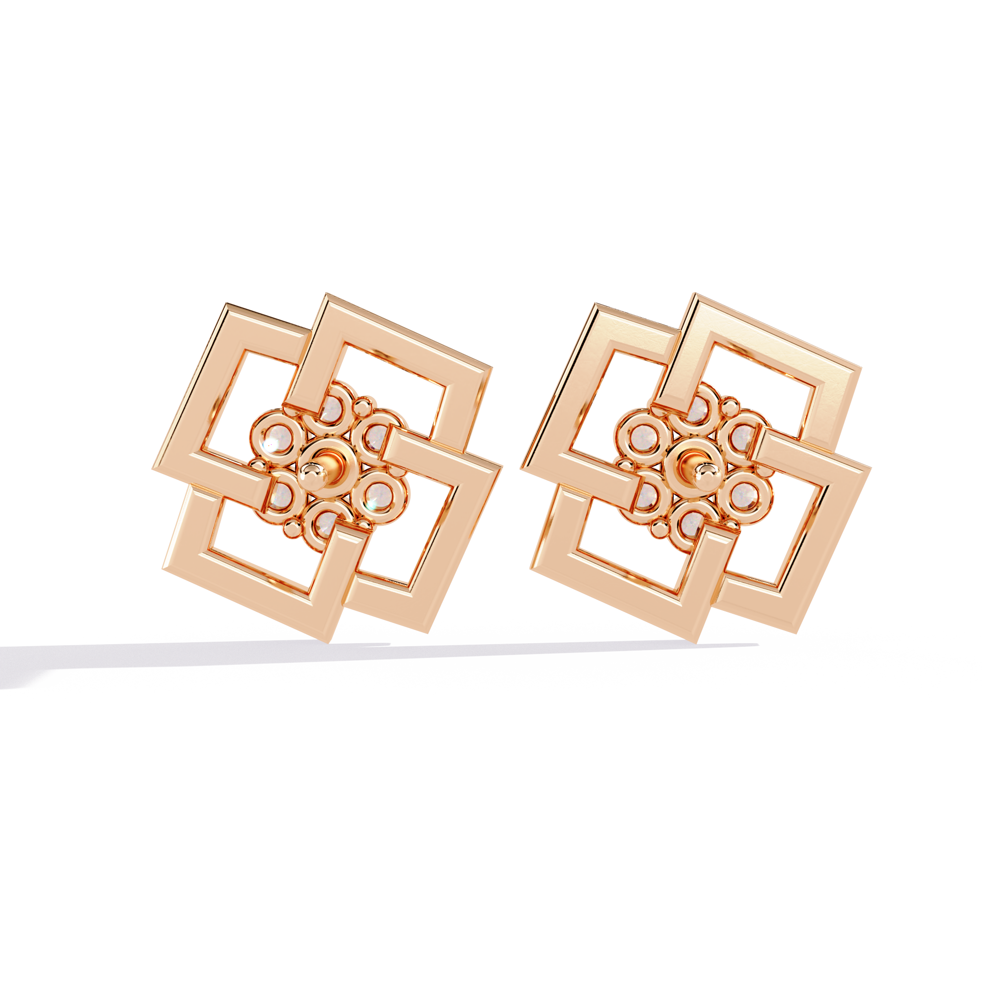 Nexa Deco Stud Earrings