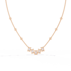 Noor Emerald Mosaic Diamond Necklace