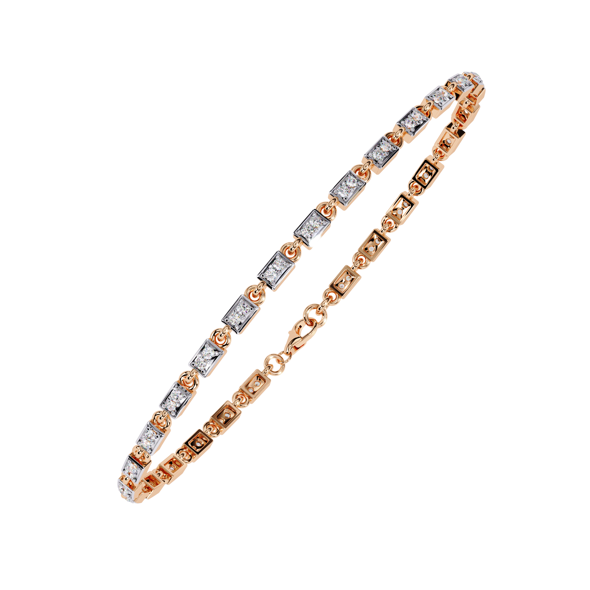 Nova Link Lab Grown Diamond Bracelet