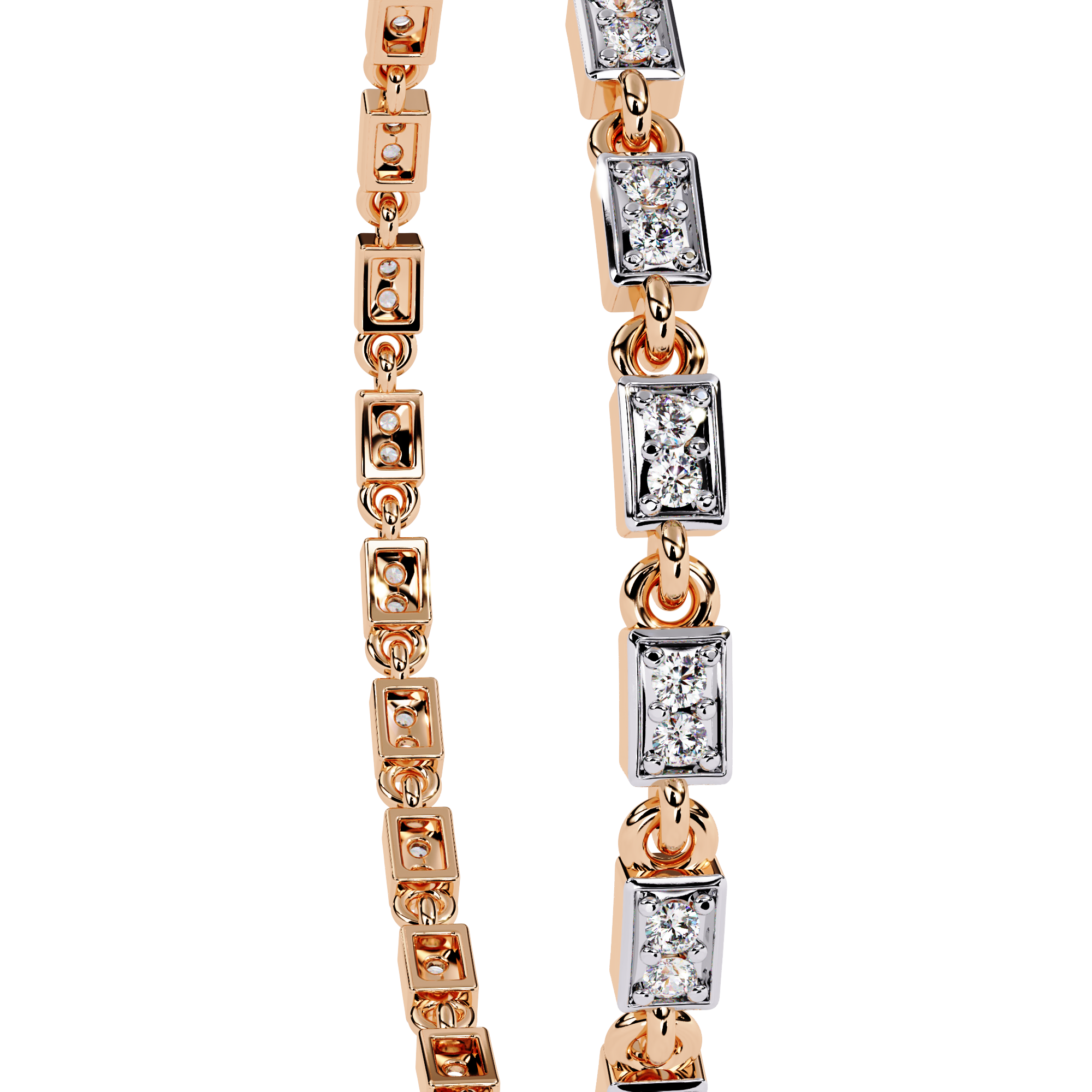 Nova Link Lab Grown Diamond Bracelet