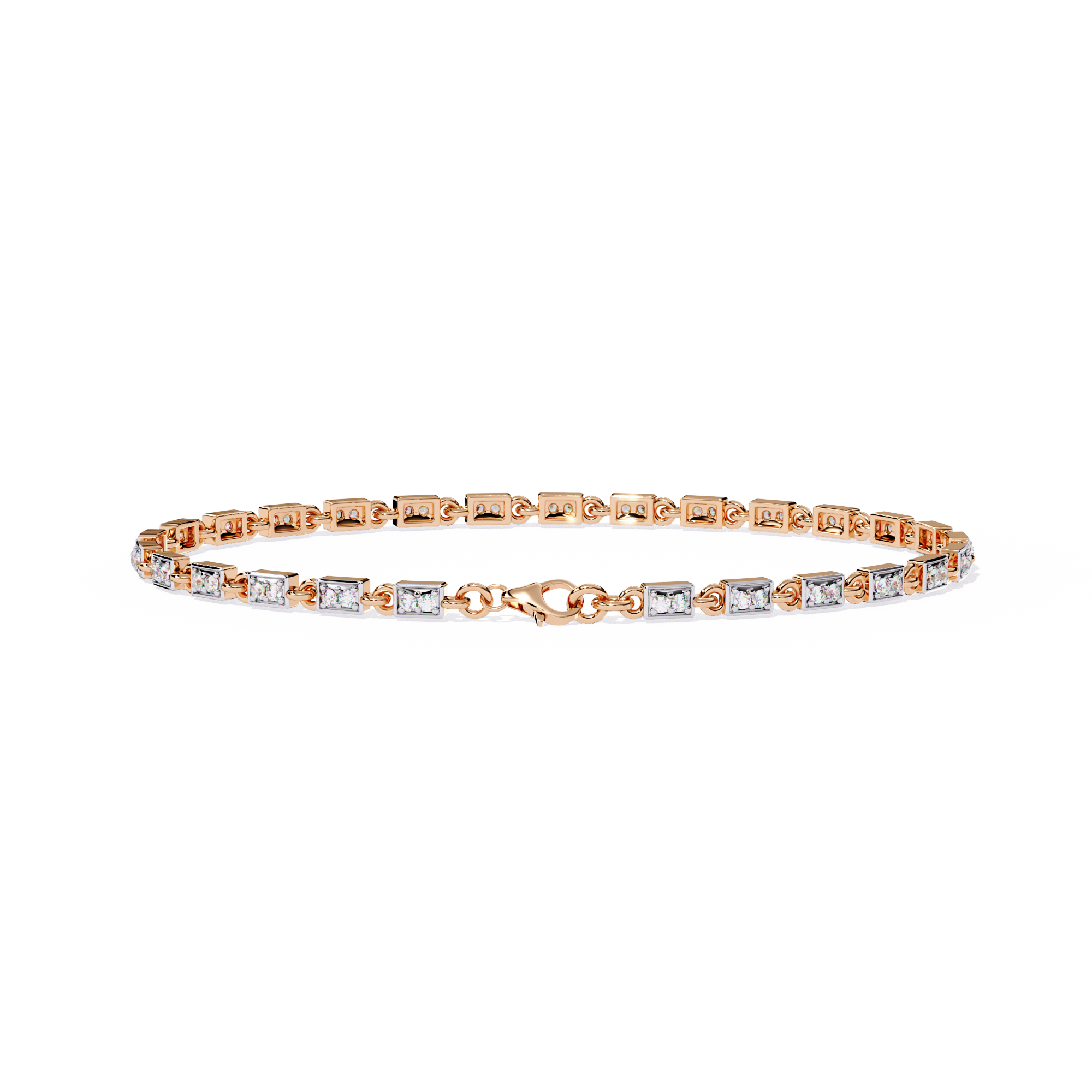 Nova Link Lab Grown Diamond Bracelet