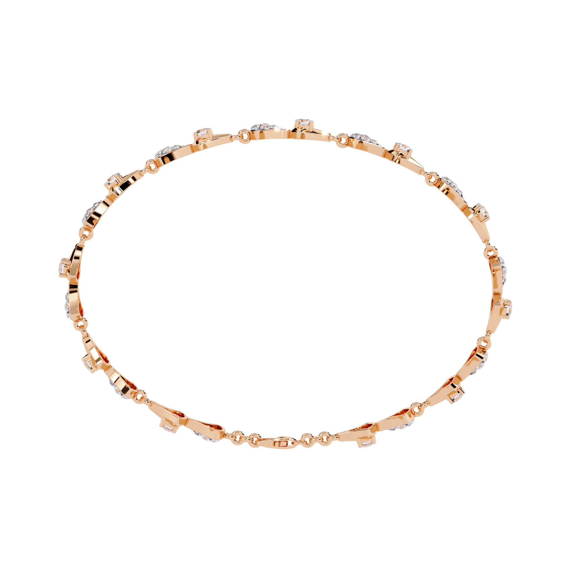 Nova Shard Diamond Bracelet