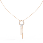 Orbit Drop Lab Grown Diamond Necklace
