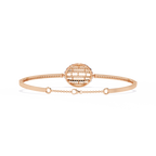Orbit Halo Lab Grown Diamond Bracelet