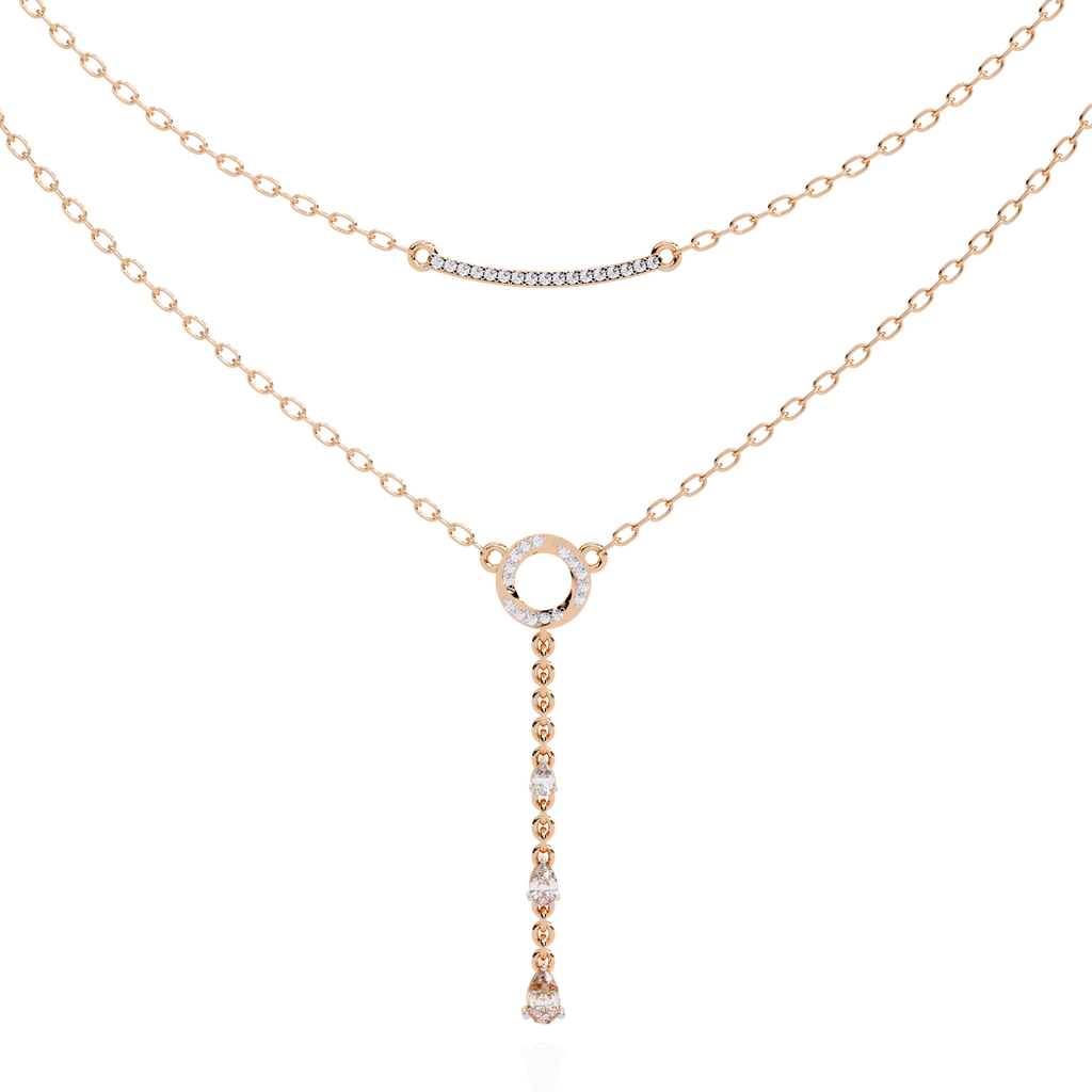 Orion Lariat Diamond Necklace