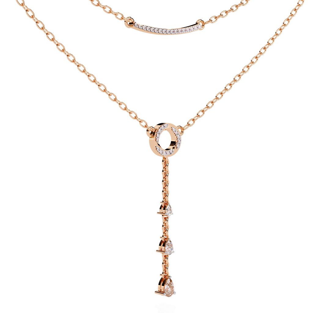Orion Lariat Diamond Necklace
