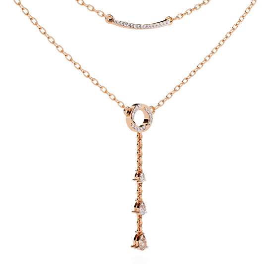 Orion Lariat Diamond Necklace