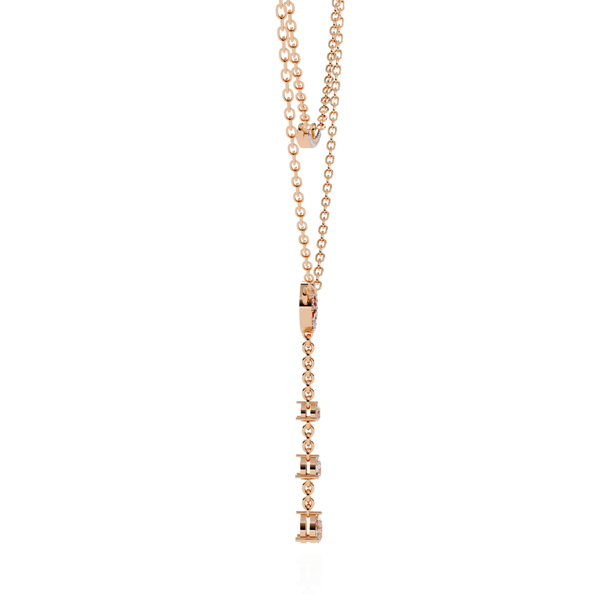 Orion Lariat Diamond Necklace