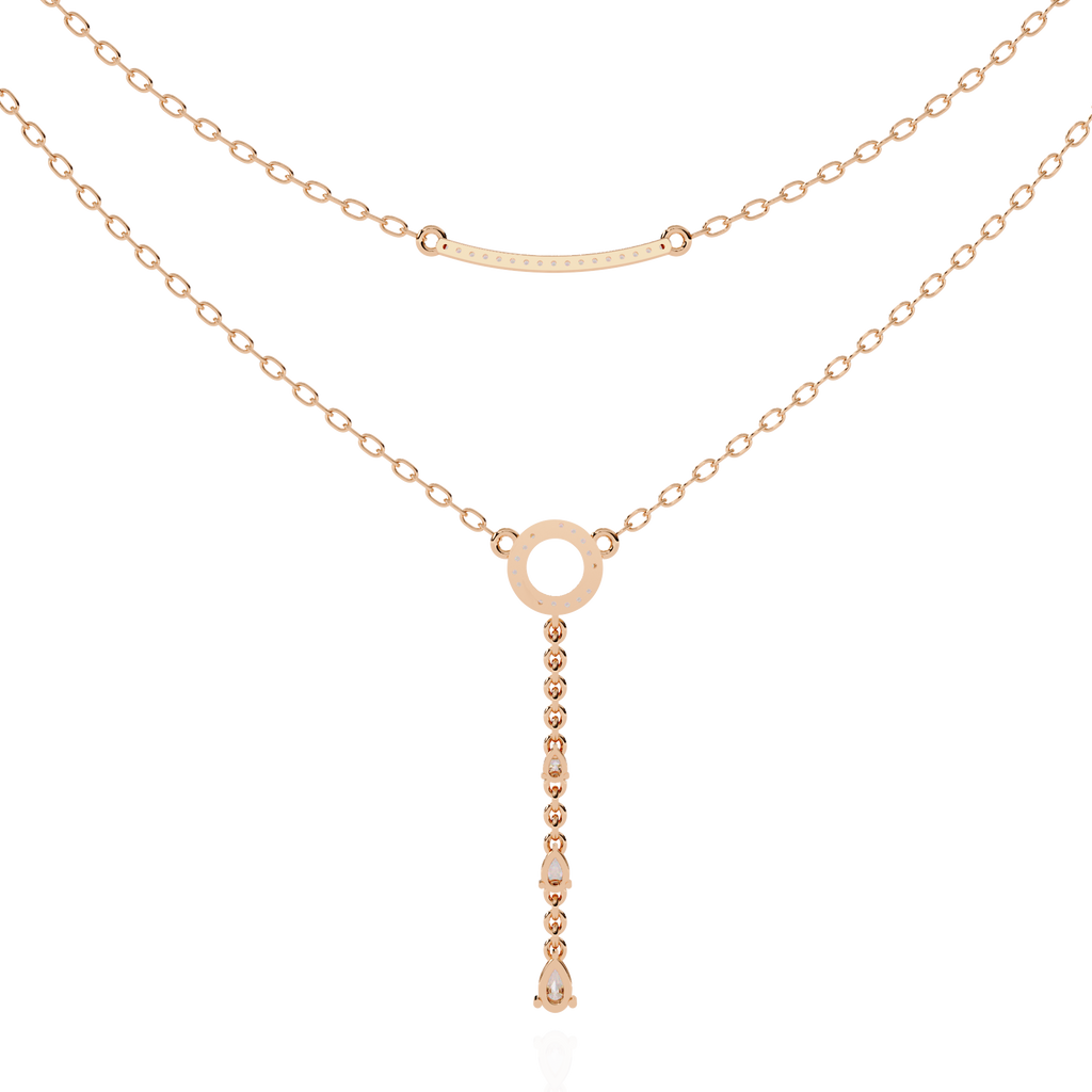 Orion Lariat Diamond Necklace