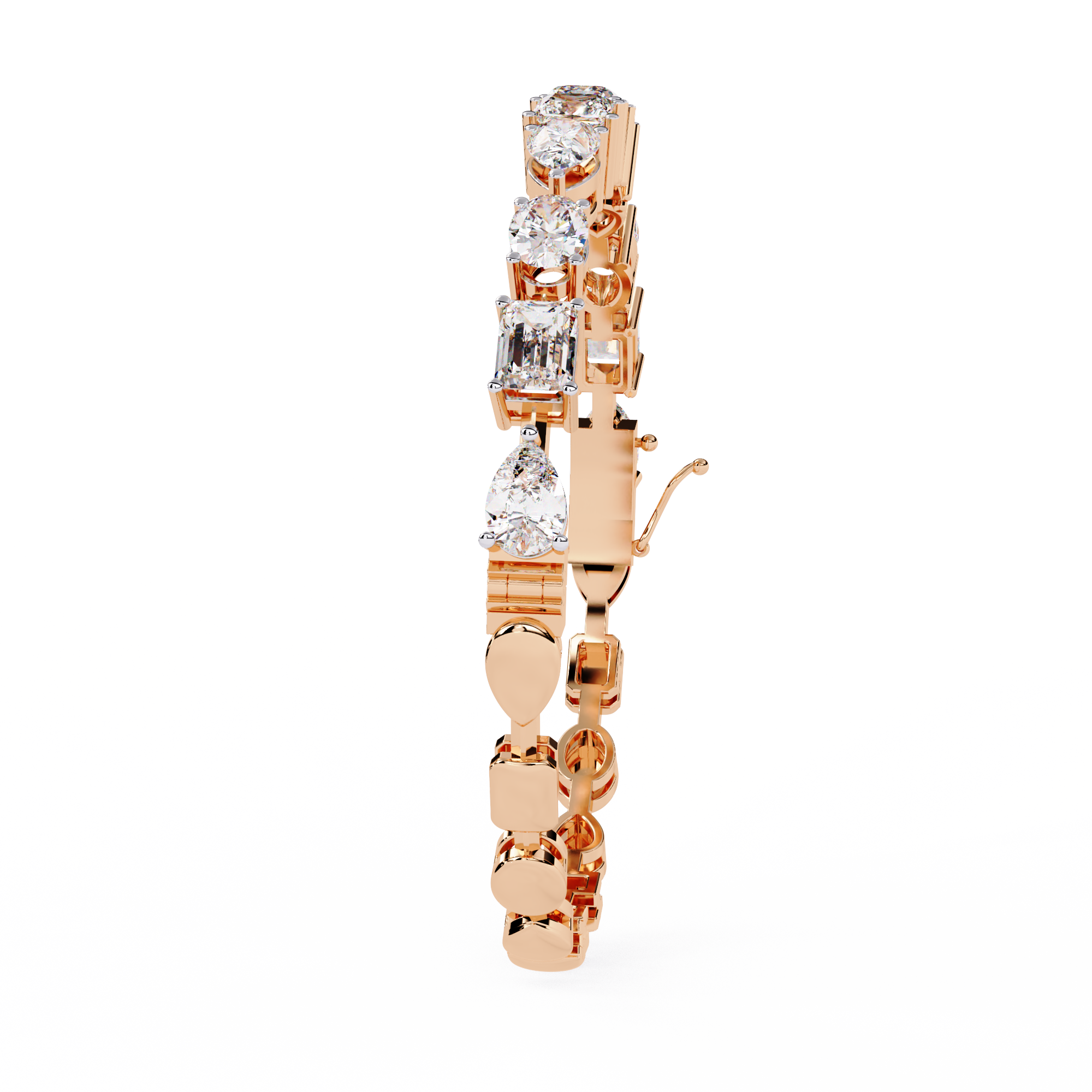 Orion Luxe Multi Cut Lab Grown Diamond Bracelet