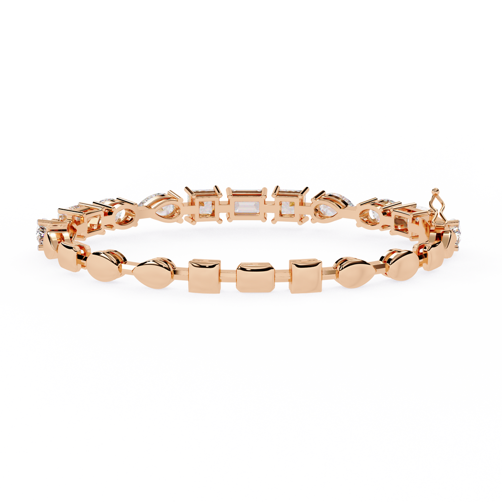 Orion Luxe Multi Cut Lab Grown Diamond Bracelet