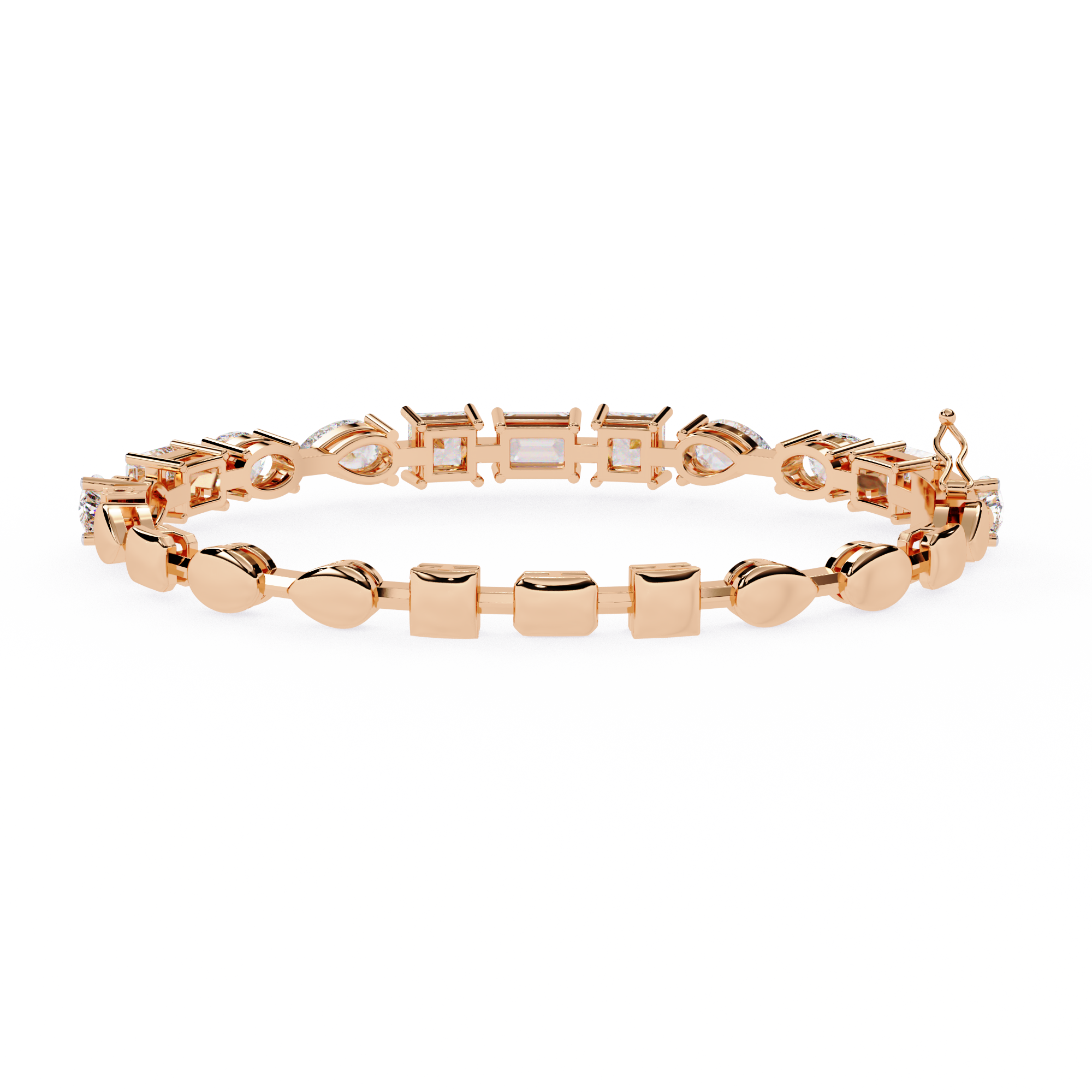 Orion Luxe Multi Cut Lab Grown Diamond Bracelet