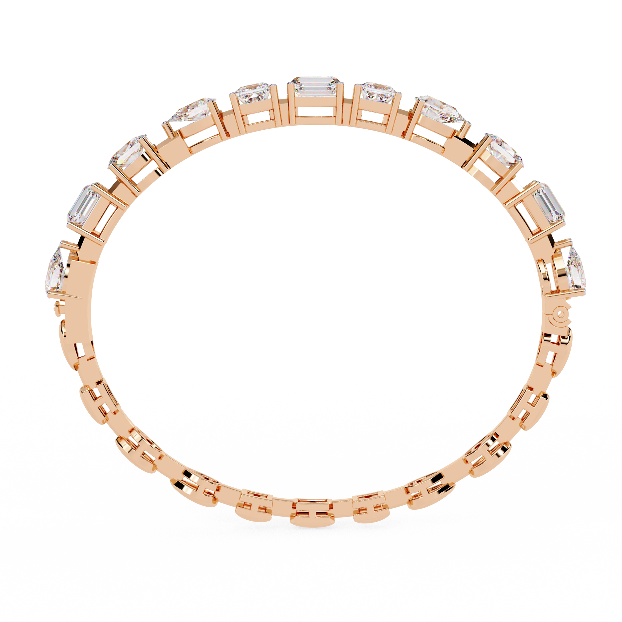 Orion Luxe Multi Cut Lab Grown Diamond Bracelet