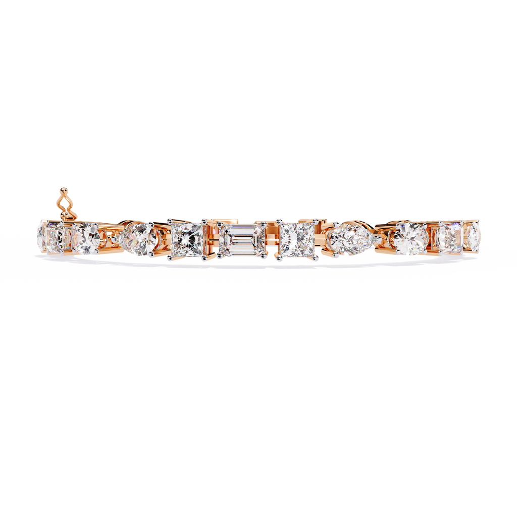 Orion Luxe Multi Cut Lab Grown Diamond Bracelet