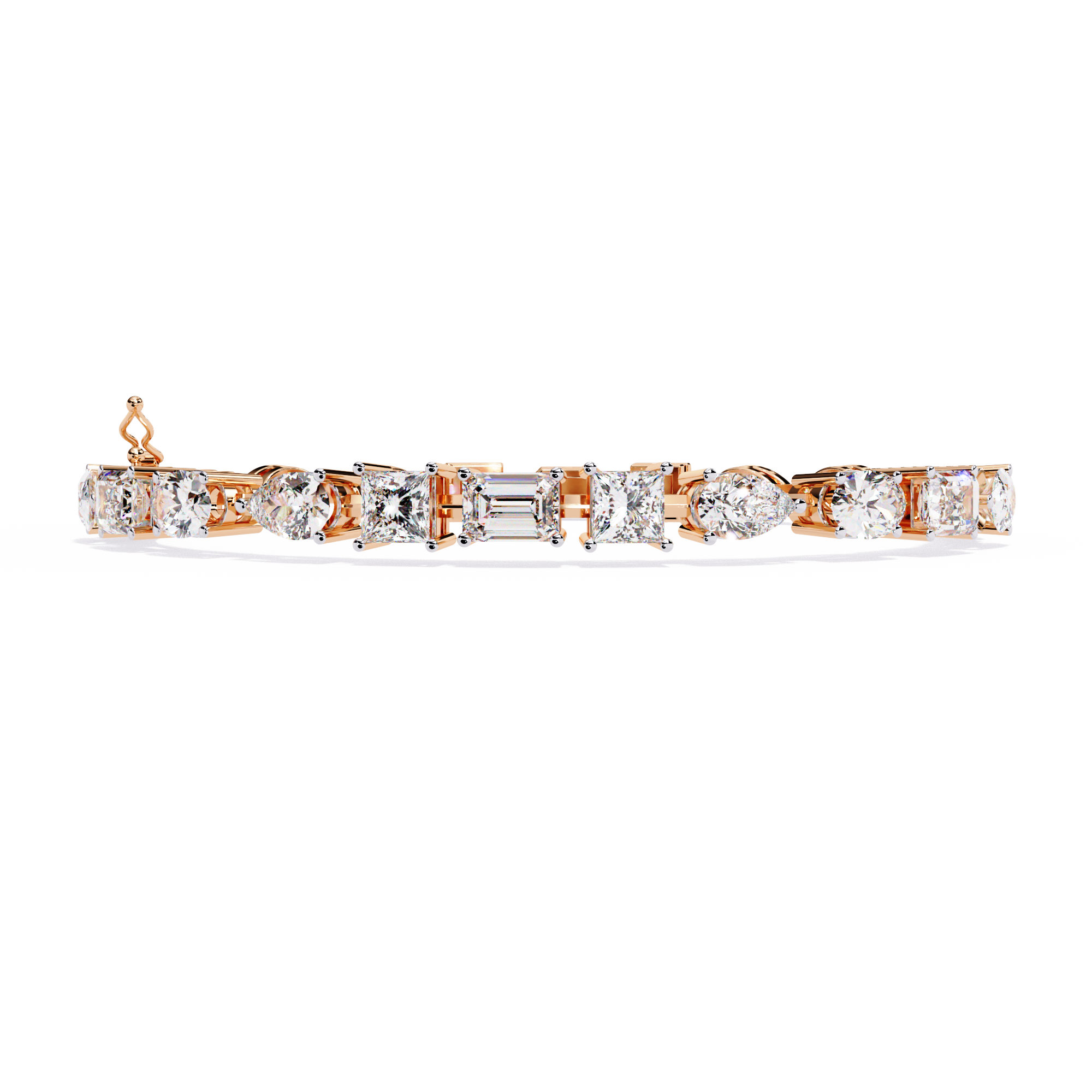 Orion Luxe Multi Cut Lab Grown Diamond Bracelet