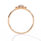 Oval Cut Halo Lab Grown Diamond Ring