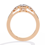 Oval Cut Lab Grown Diamond Ring