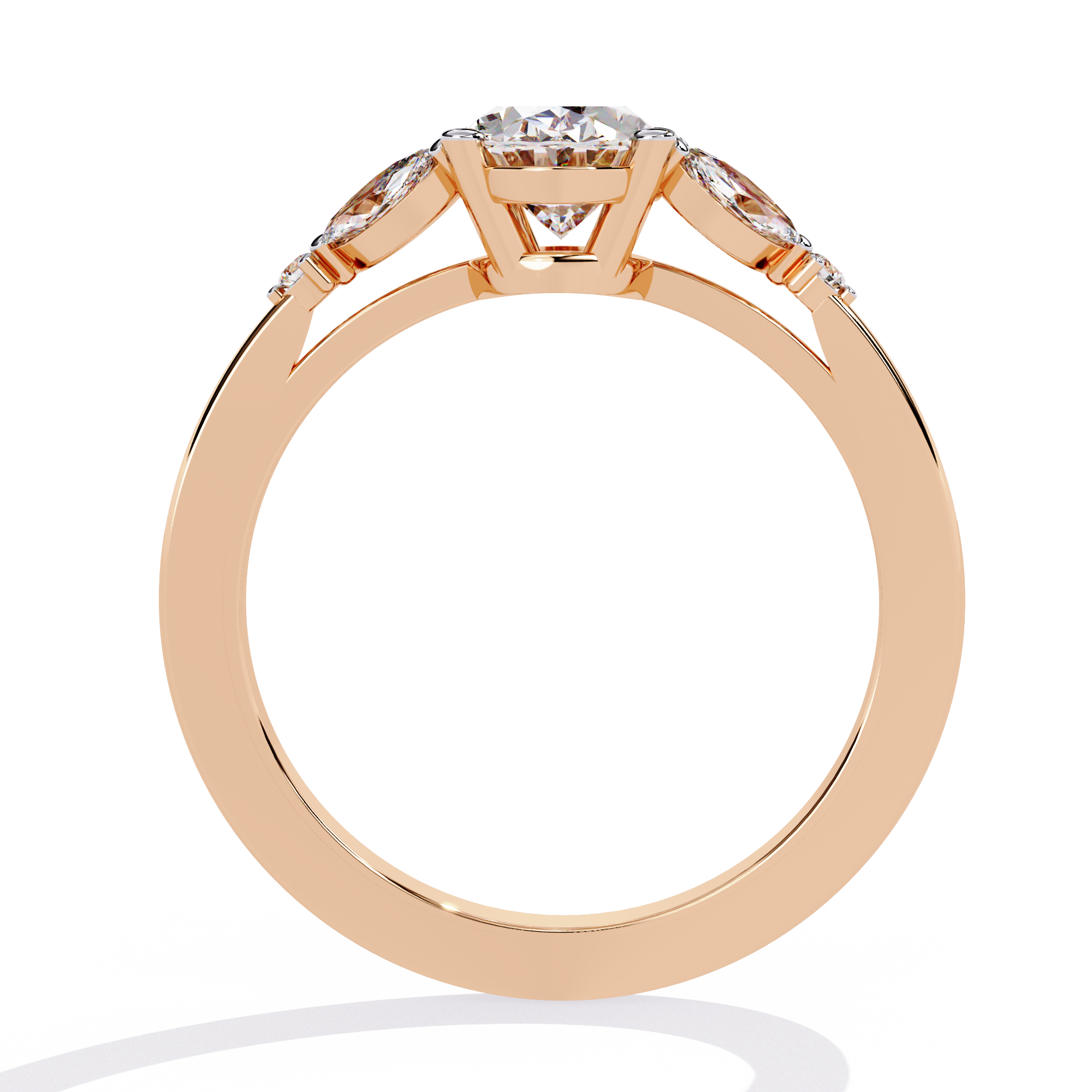 Oval Cut Lab Grown Diamond Ring