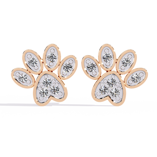 Pawfect Spark Diamond Studs