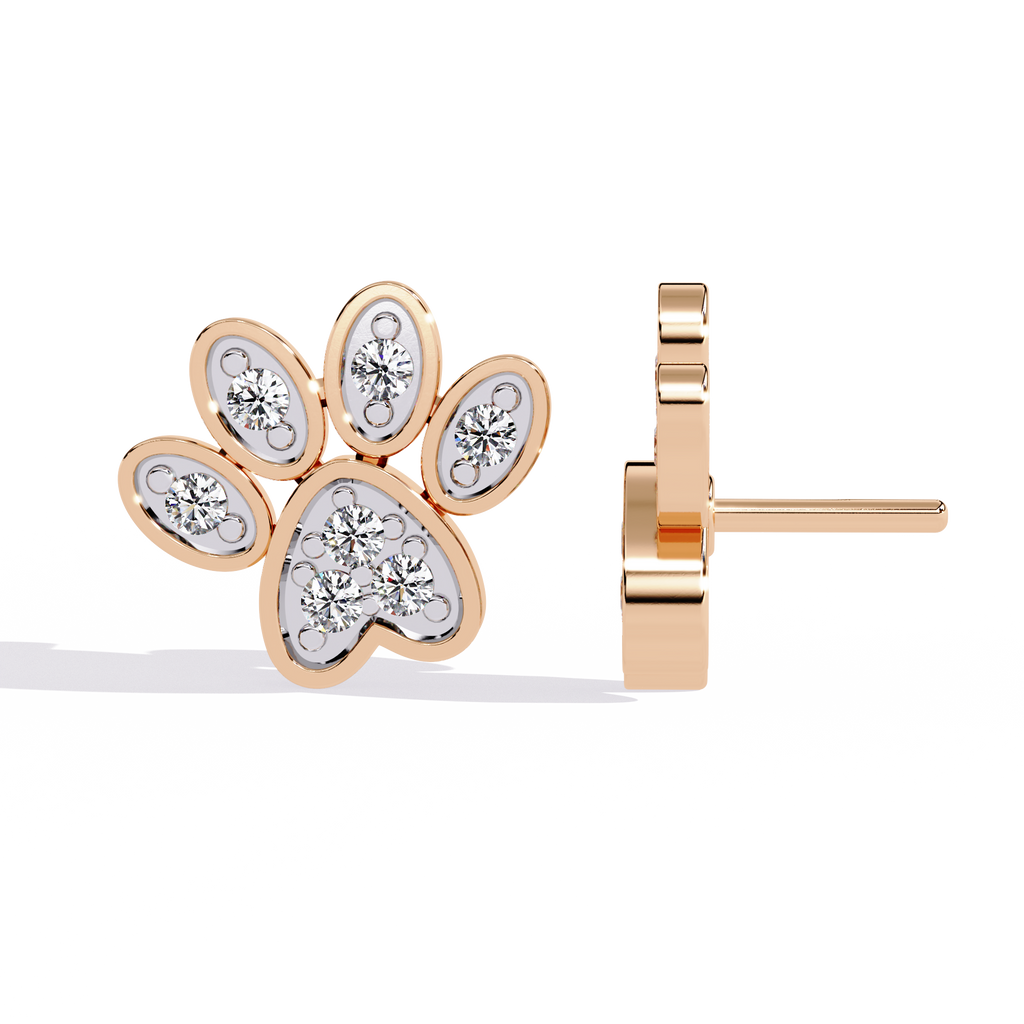 Pawfect Spark Diamond Studs