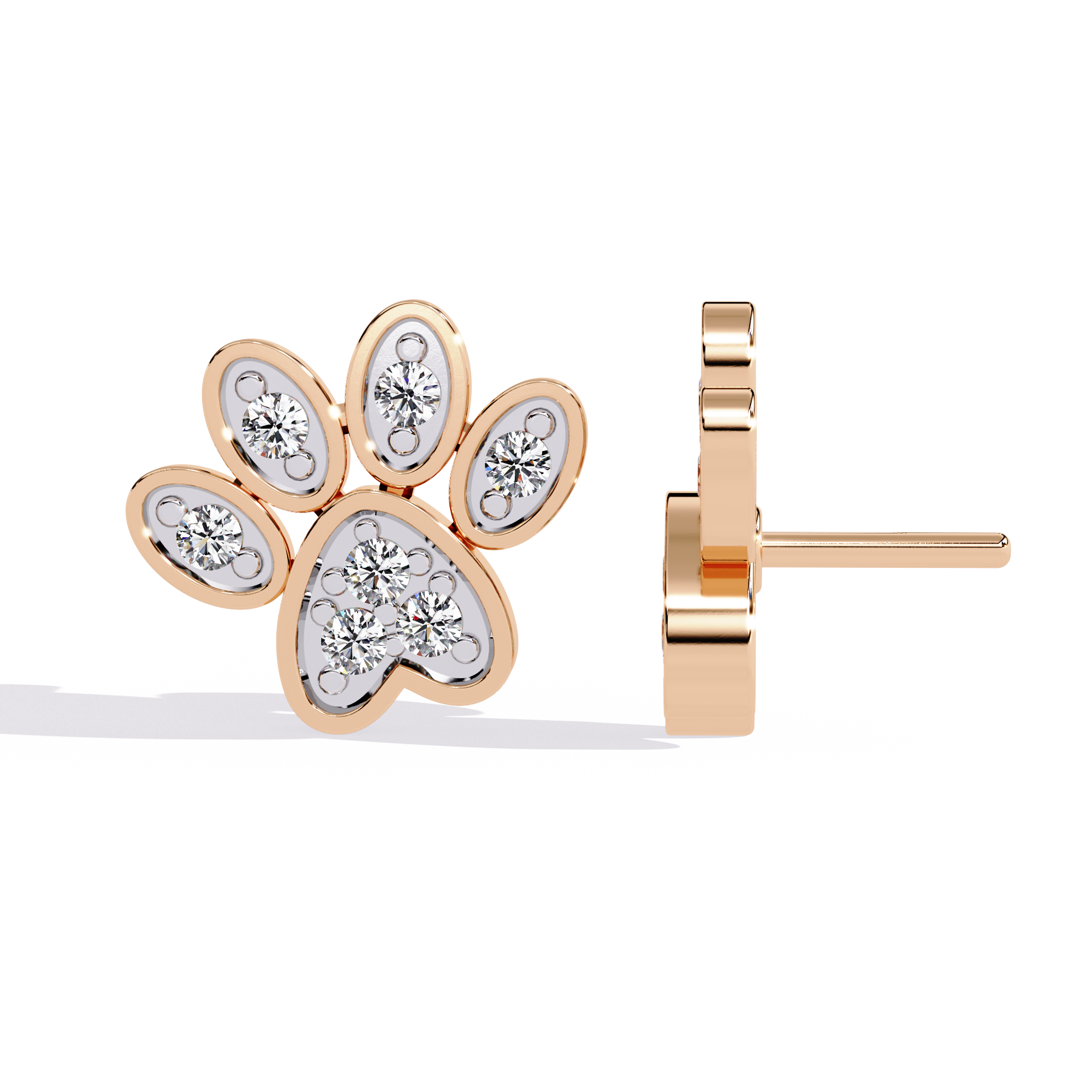 Pawfect Spark Diamond Studs