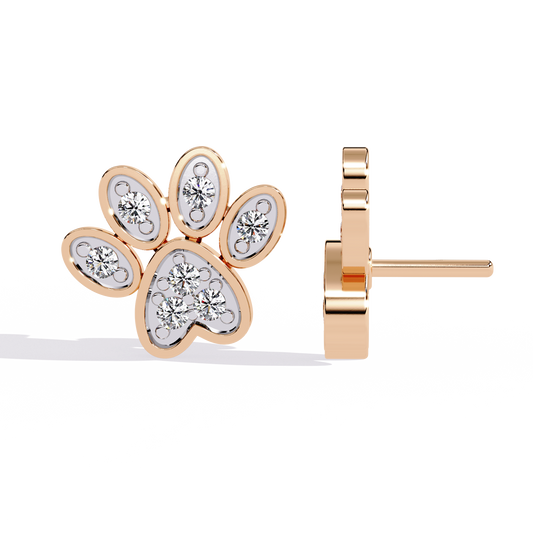Pawfect Spark Diamond Studs