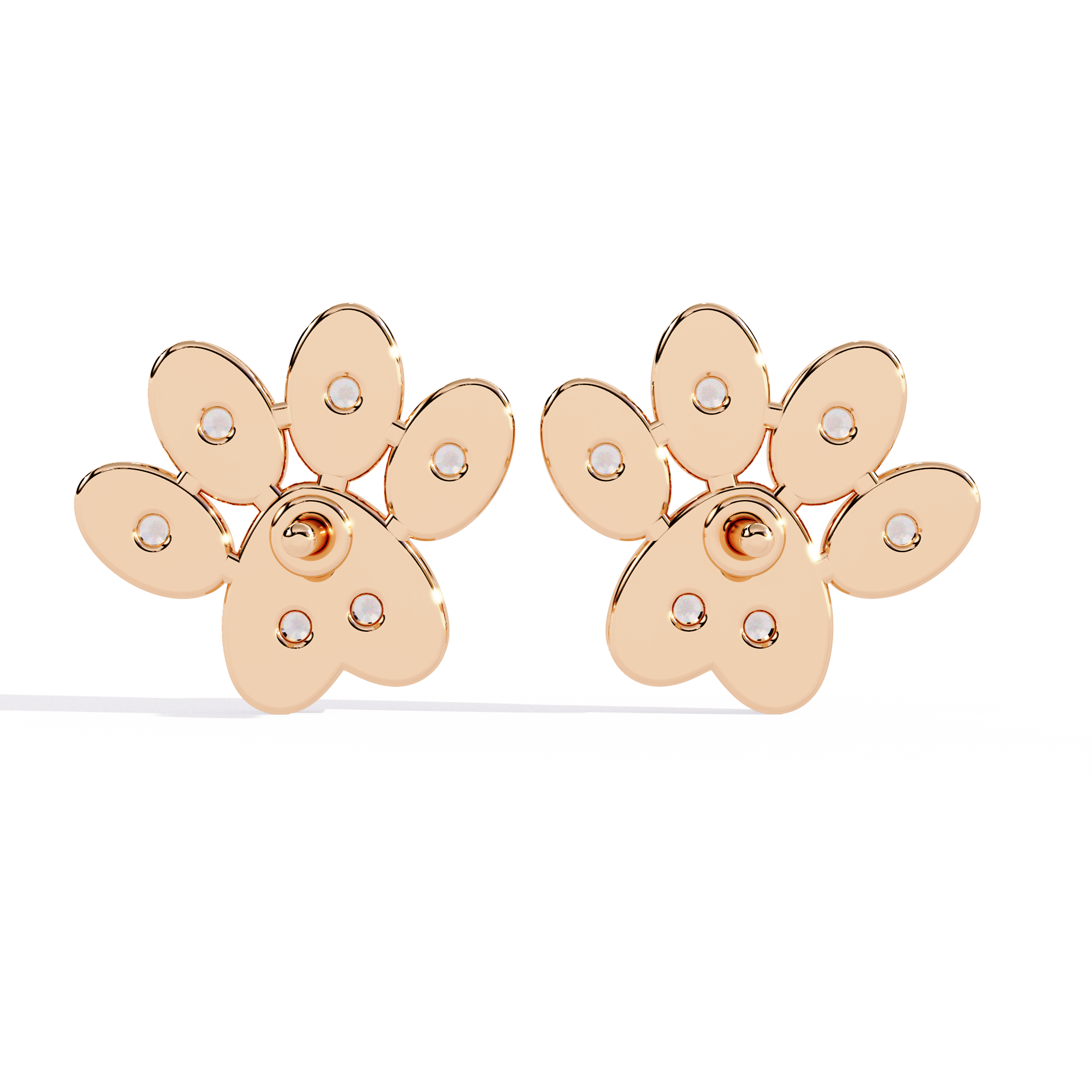 Pawfect Spark Diamond Studs