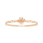 Petal Radiance Diamond Bracelet