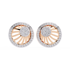 Radiance Halo Lab Grown Diamond Earrings