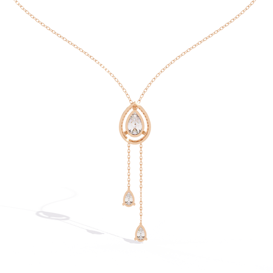 Raindrop Radiance Diamond Necklace