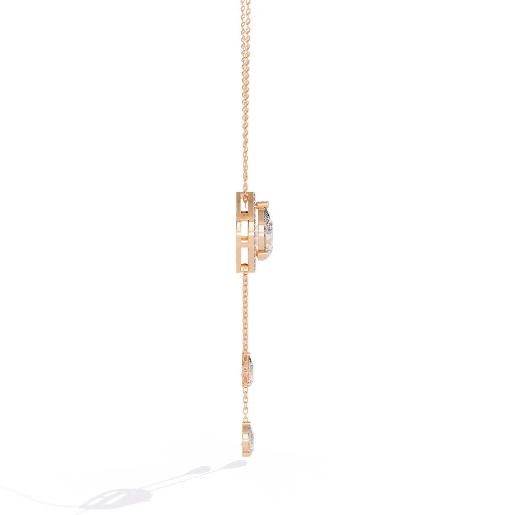 Raindrop Radiance Diamond Necklace