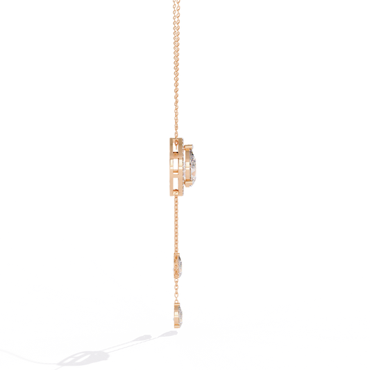 Raindrop Radiance Diamond Necklace