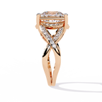 Regal Princess Cut Lab Grown Diamond Ring